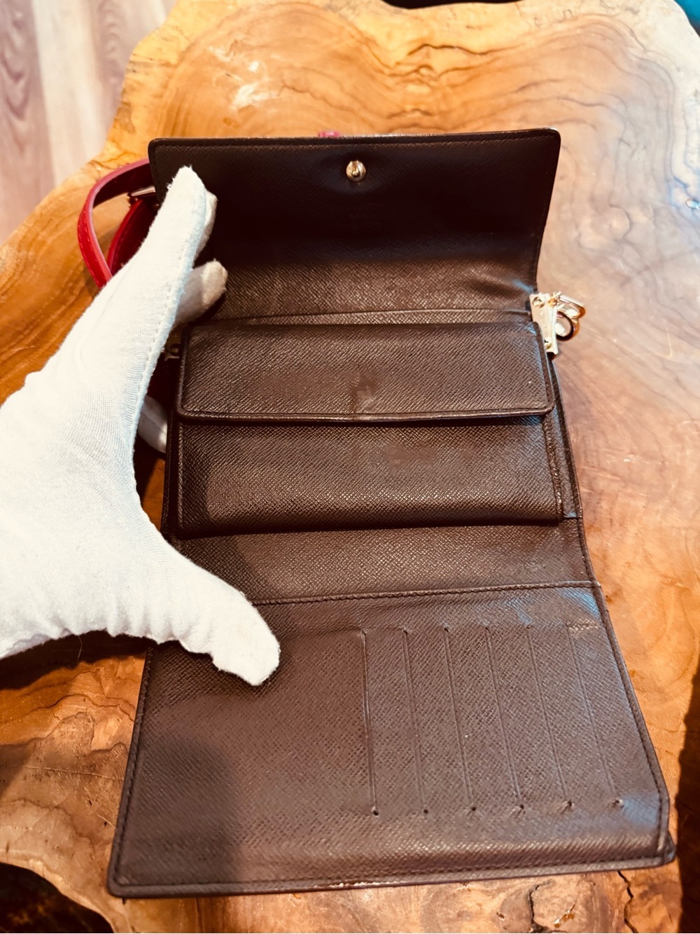 Just in 🔥 Louis Vuitton Damier Porte Tresor Etui Papiers Trifold Wallet - Picture 8 of 15